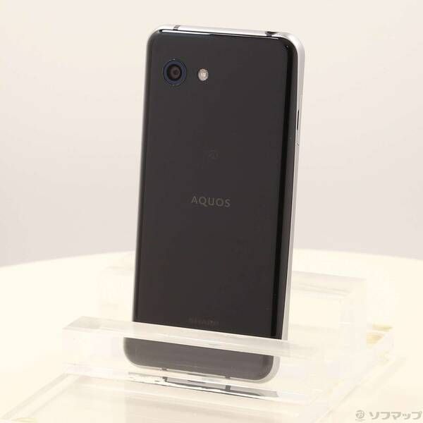 中古品〕 AQUOS R2 compact 64GB ピュアブラック SH-M09 SIMフリー