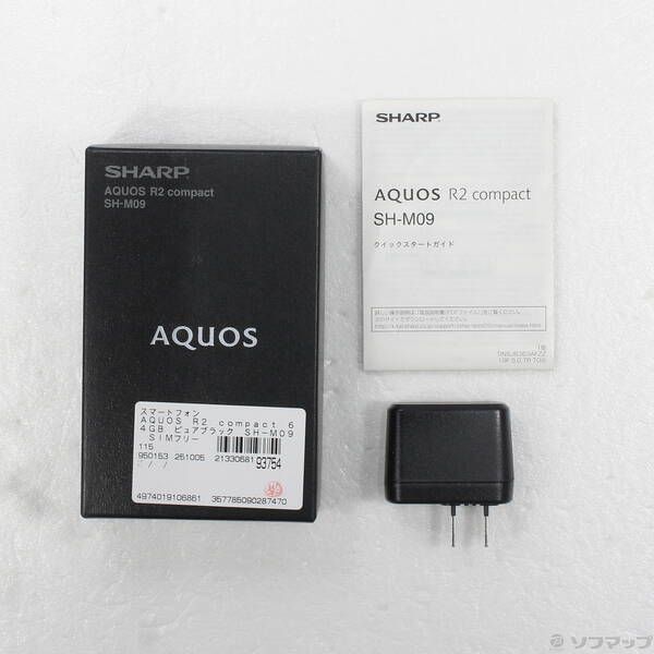 スマートフォン・携帯電話 〔品〕 AQUOS R2 compact 64GB ピュア