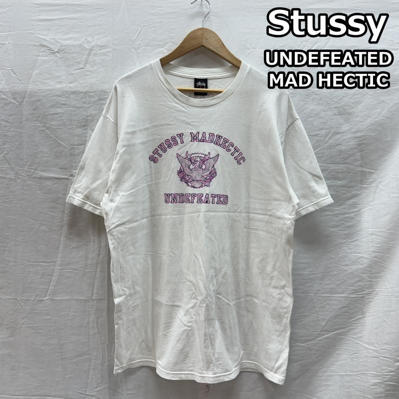 STUSSY ステューシー Tシャツ 半袖 UNDEFEATED アンディフィーテッド