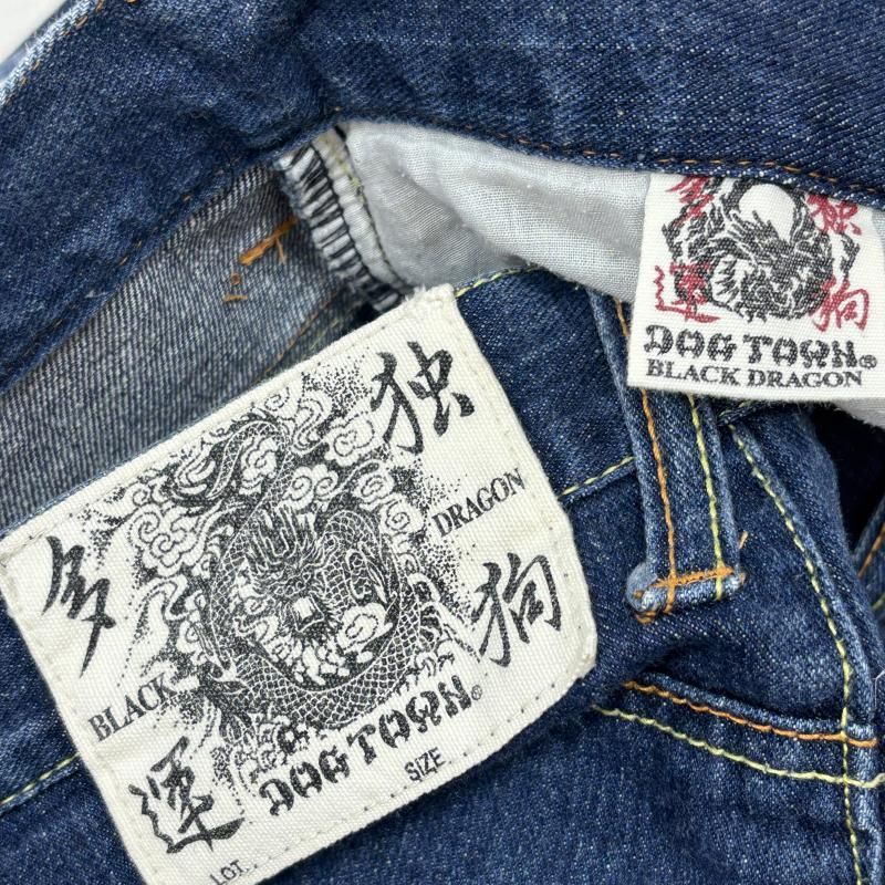 DOGTOWN ドッグタウン パンツ デニム、ジーンズ BLACK DRAGON ブラック