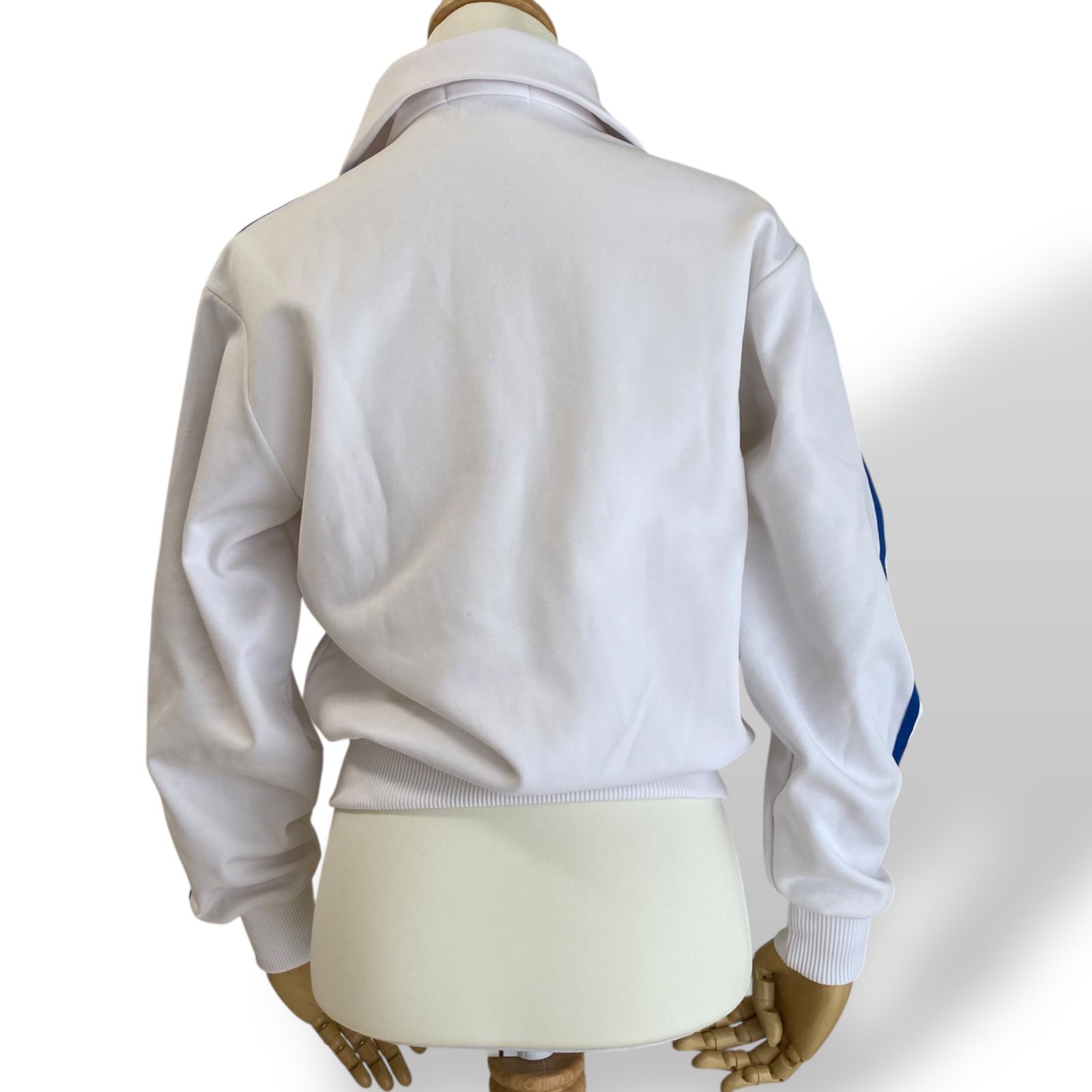 Adidas アディダス ジャージ 白 ライン Sサイズ