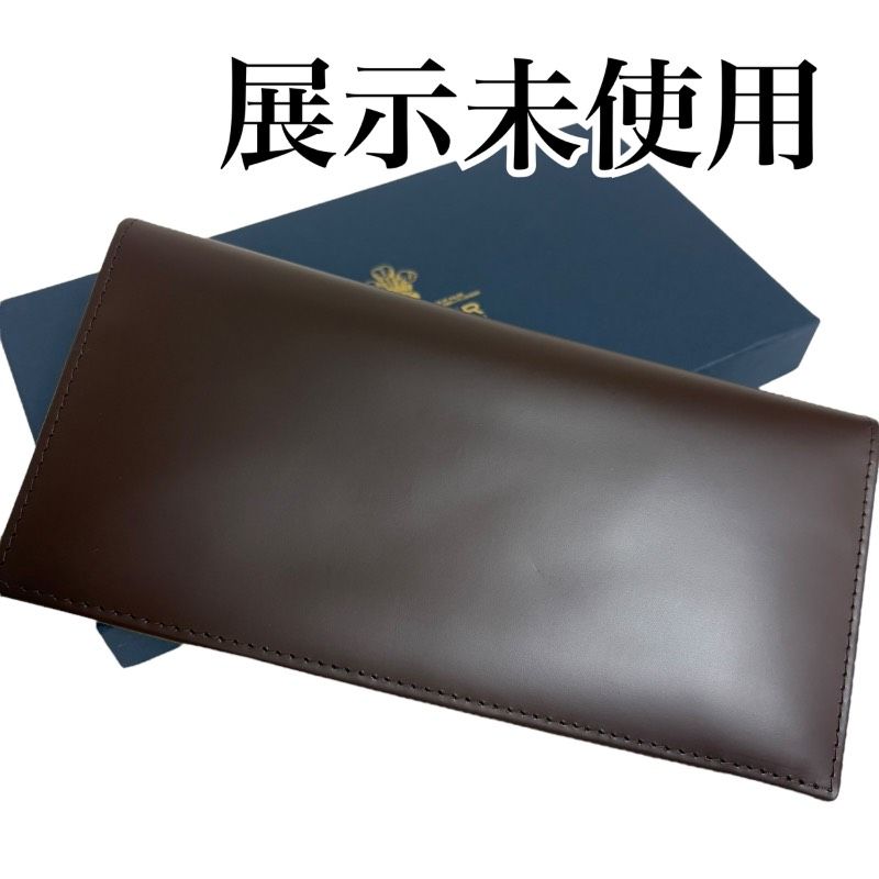 メンズ 【未使用】◇ETTINGER LONDON 長財布◇ ブライトルレザー 小銭 