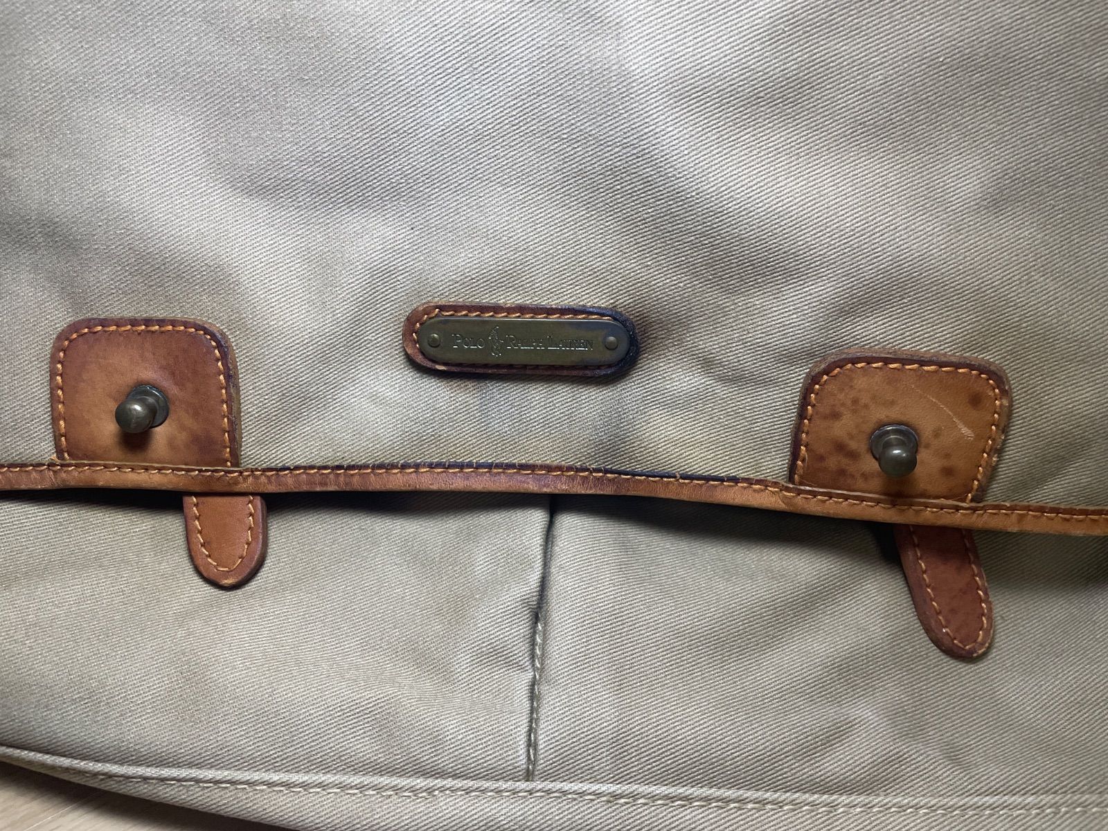希少】ポロラルフローレン サファリバッグ メッセンジャー フラップ