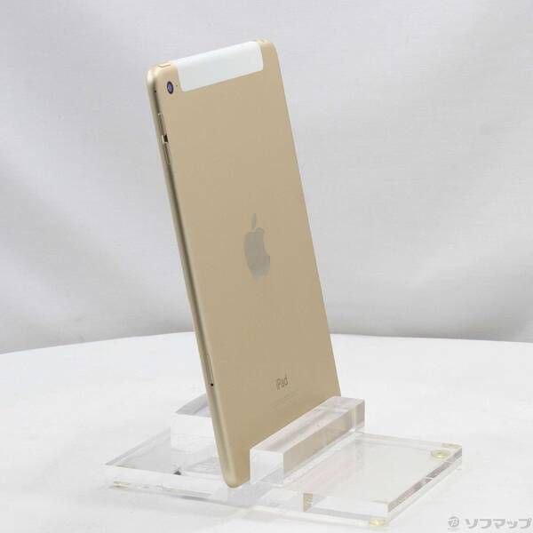 品〕 iPad mini 4 16GB 売れ筋 ゴールド MK712J／A SoftBank【258】