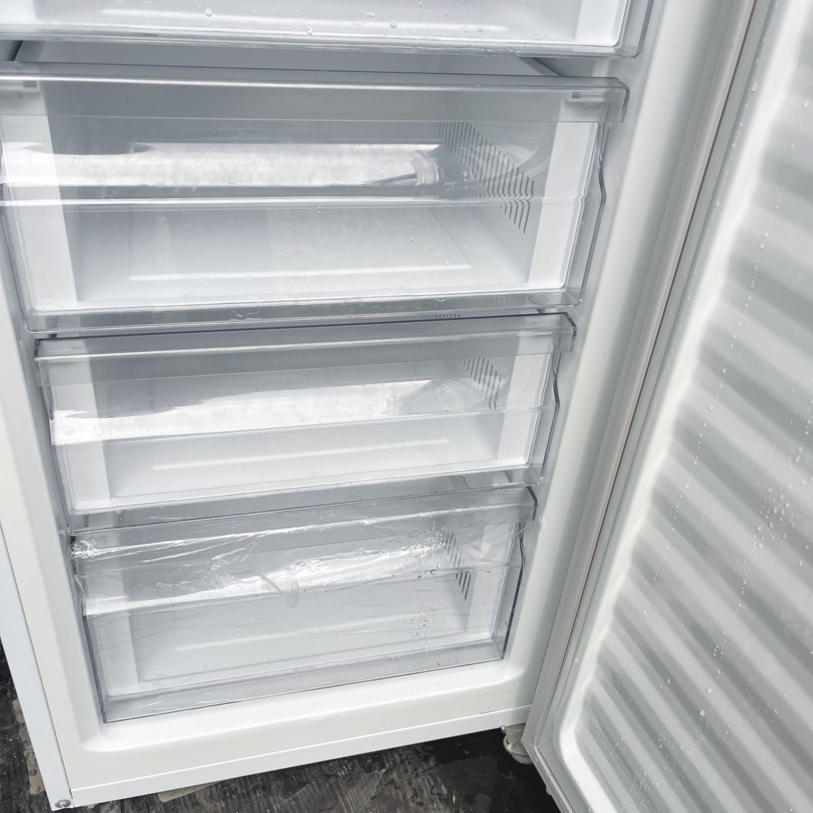 314取付無料！高性能AQUA おしゃれホワイトインテリア1ドア