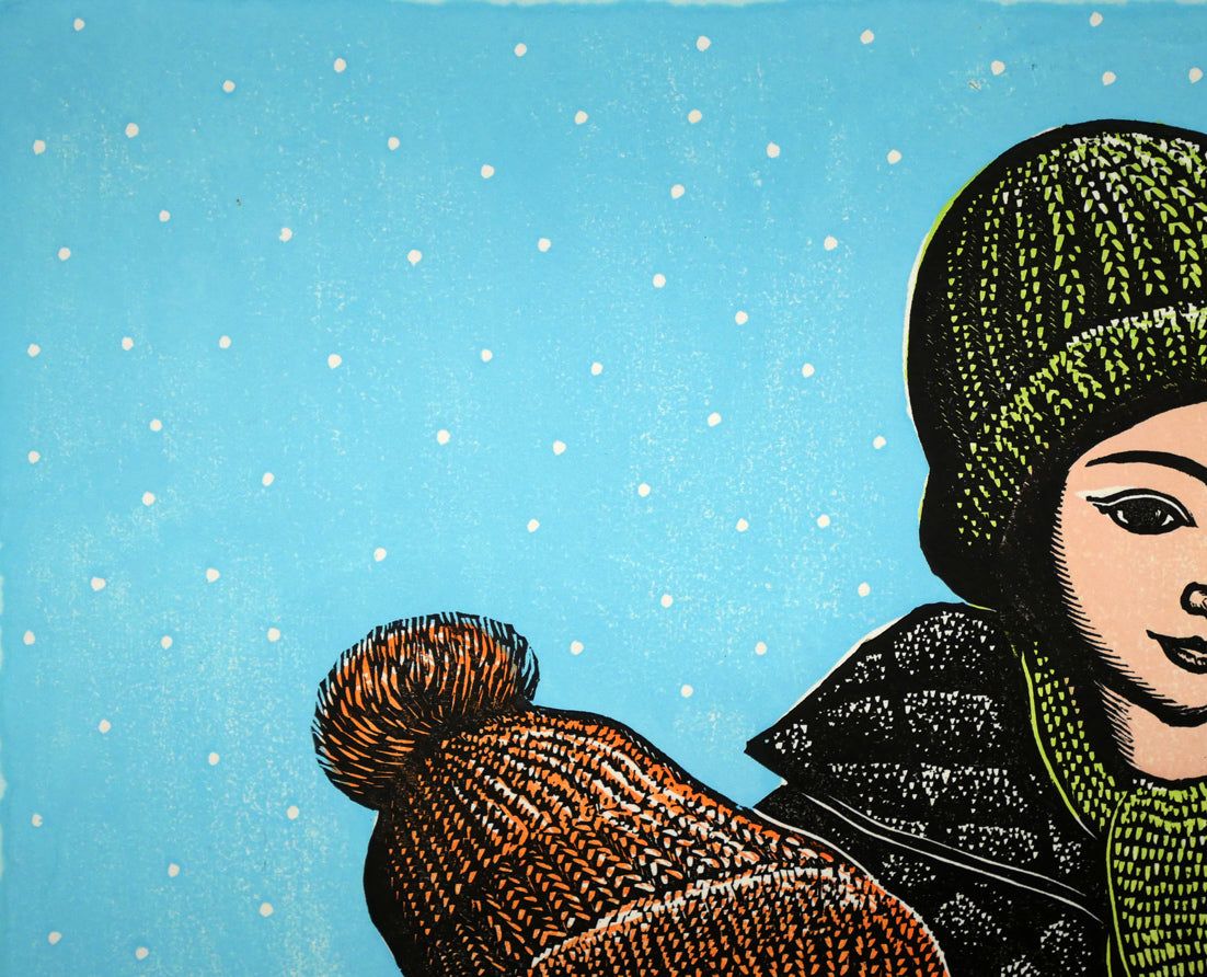 100部限定 宮田三郎木版画 日本の四季 3枚（4枚組のうち1枚欠）