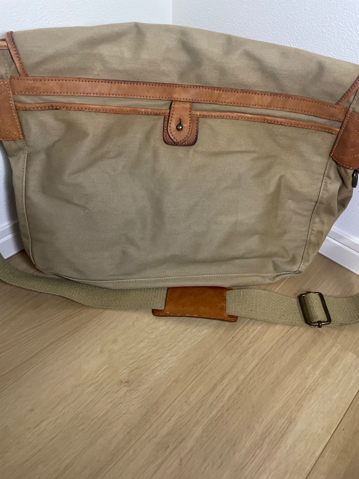 希少】ポロラルフローレン サファリバッグ メッセンジャー フラップ