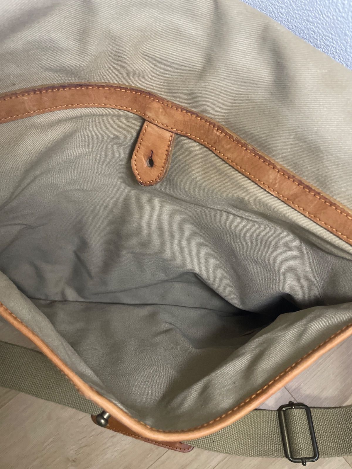 希少】ポロラルフローレン サファリバッグ メッセンジャー フラップ