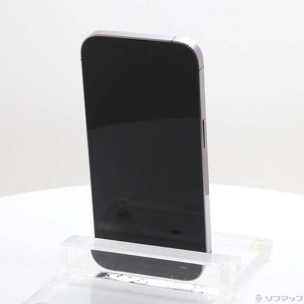 中古品〕 iPhone14 Pro 256GB ディープパープル MQ1E3J／A SIMフリー
