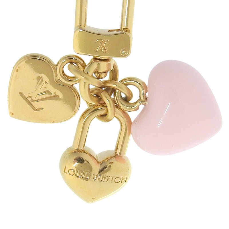 ルイヴィトン LOUIS VUITTON マイクロ チャーム LVハート バッグ