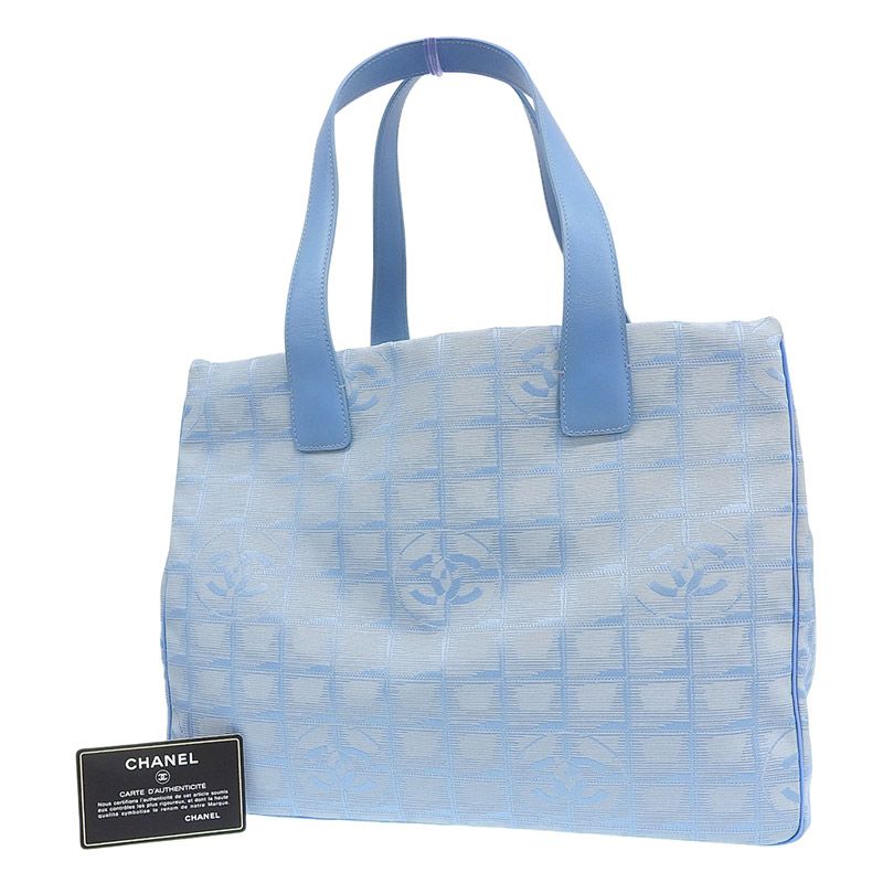 シャネル CHANEL ニュートラベルラインMM トートバッグ ナイロン