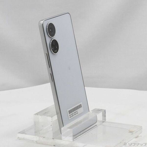 中古品〕 あんしんファミリースマホ 128GB ホワイト A303ZT Softbank