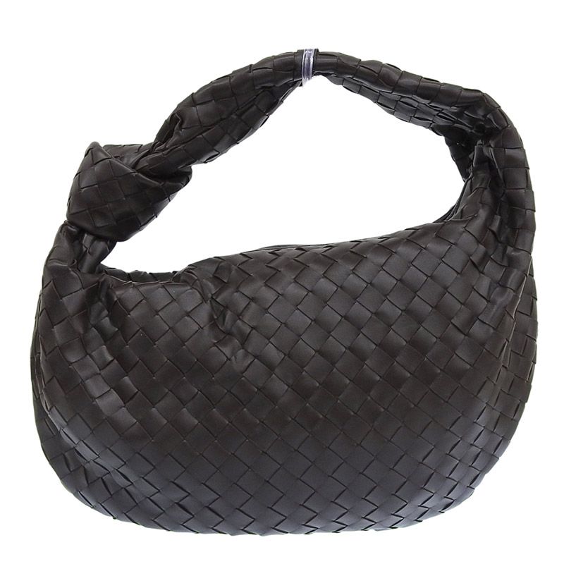 ボッテガヴェネタ BOTTEGA VENETA イントレチャート ジョディ ミディアム レザー ブラウン 600261VCPP01229 中古 新入荷 OB2700 ボッテガヴェネタ BOTTEGA VENETA イントレチャート ジョディ