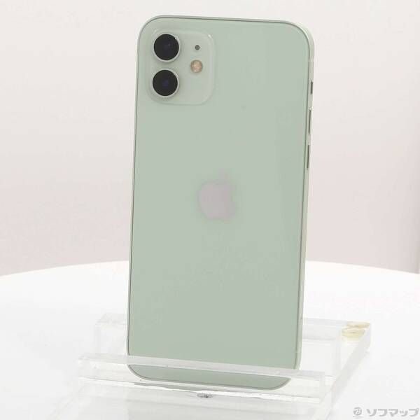 中古品〕 iPhone12 128GB グリーン MGHY3J／A SIMフリー【262
