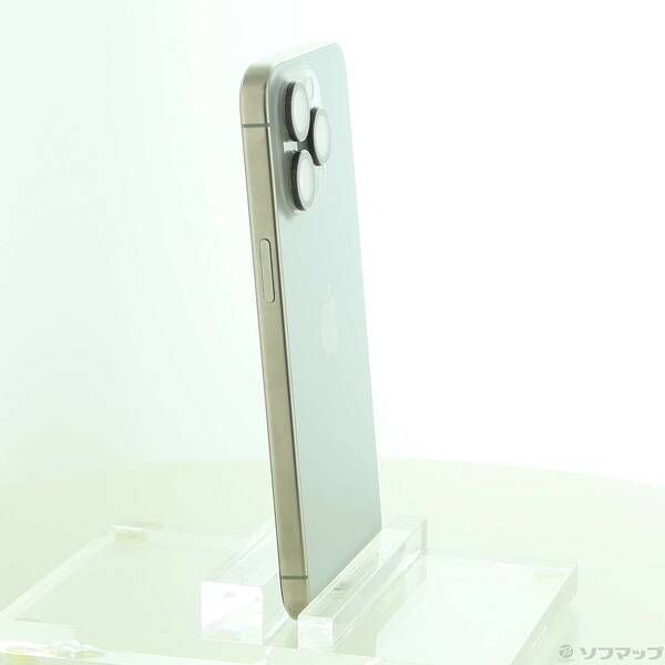 中古品〕 iPhone15 Pro Max 512GB ナチュラルチタニウム MU6W3J／A SIM