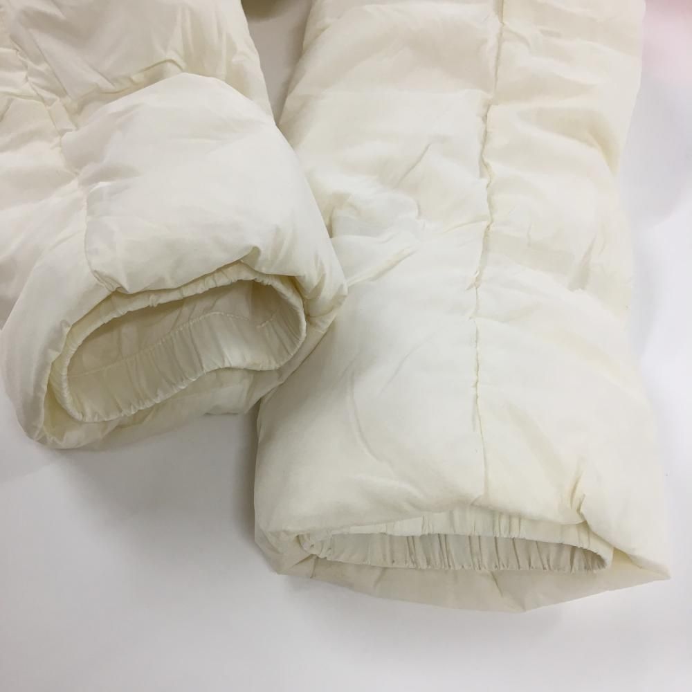 美品】パーリーゲイツ 2WAYダウンジャケット 白 ダウン72％ フード着脱