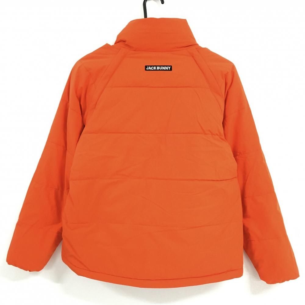 美品】ジャックバニー 2WAY中綿ジャケット オレンジ ジップ内側ロゴ 袖