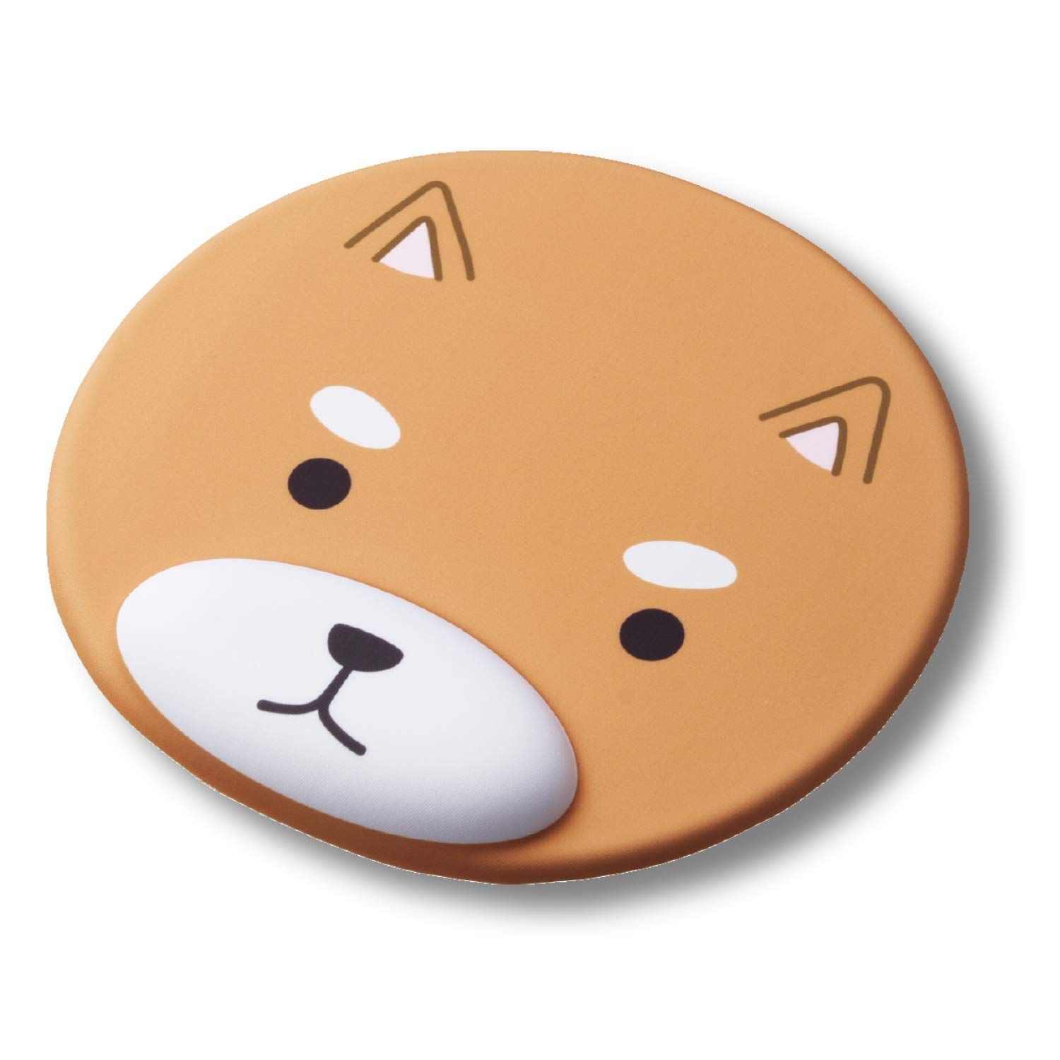 新品 エレコム マウスパッド リストレスト アニマル アニマルフェイスでデスクをかわいく イヌ MP-AN01DOG