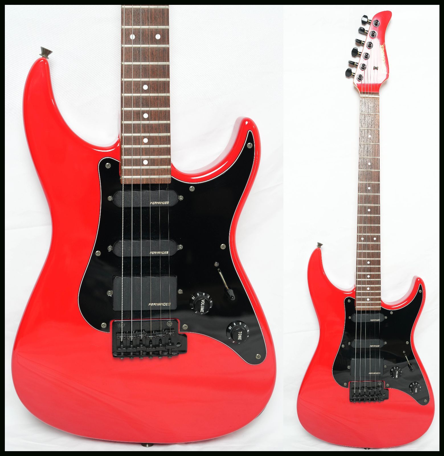 ☆FERNANDES☆SFR-50 REVOLVER RED ショートスケール 日本製 90年代