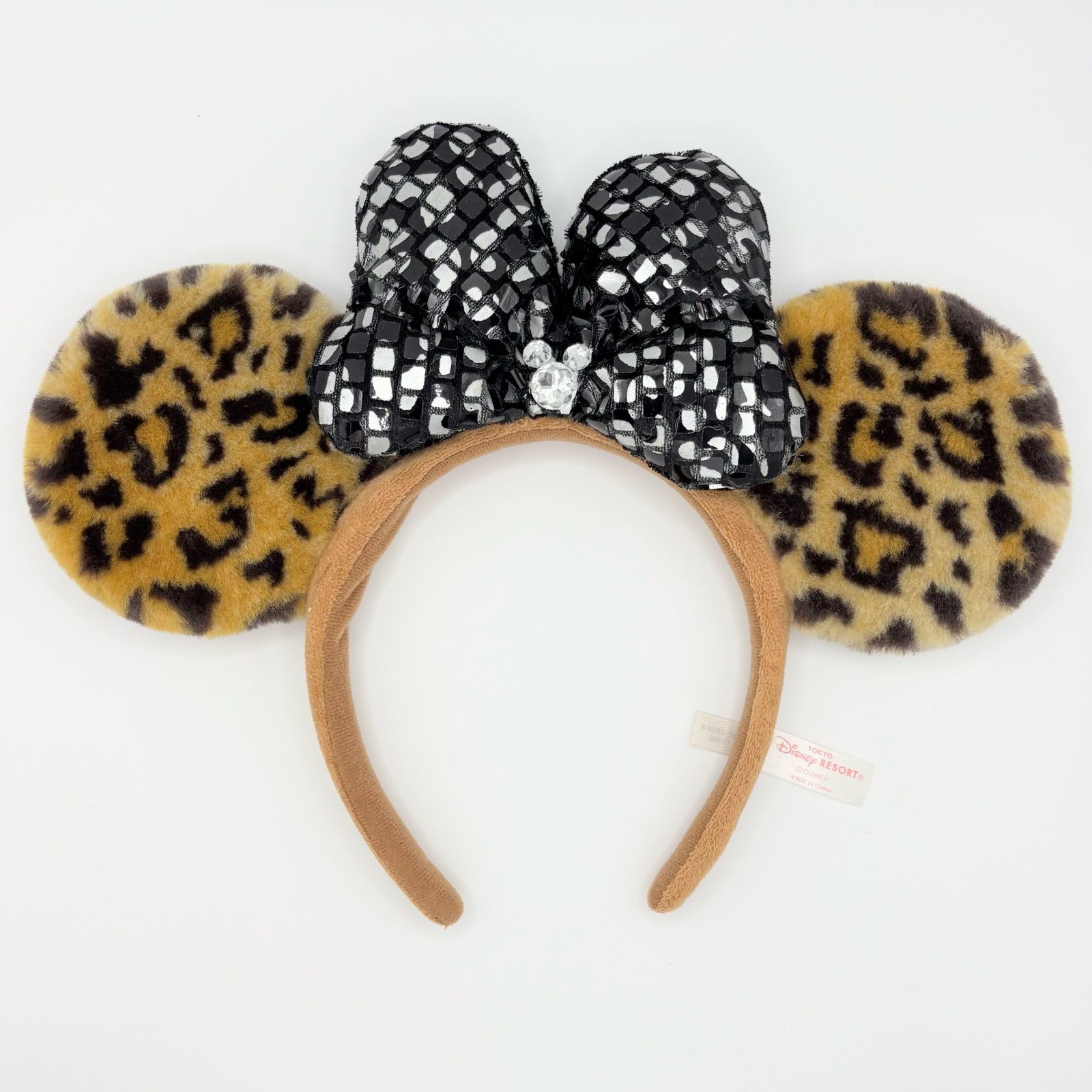 レディース 東京ディズニーリゾート レオパード柄ヘアバンド