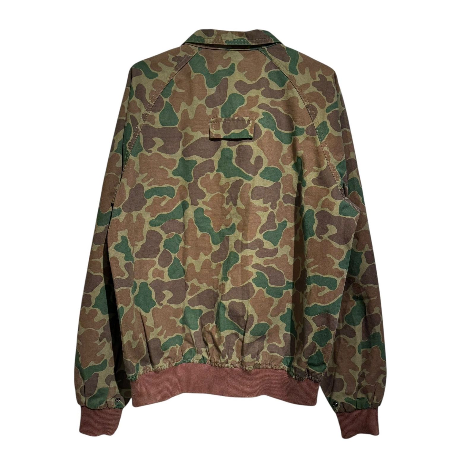 WOOLRICH ウールリッチ 5808 GREEN CAMOUFLAGE ジップアップブルゾン メンズ マルチ M