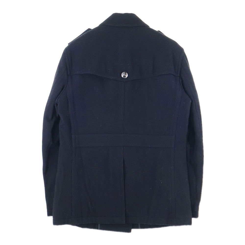 BURBERRY バーバリー ウール 金ボタン ナポレオン コート 46 Burberry