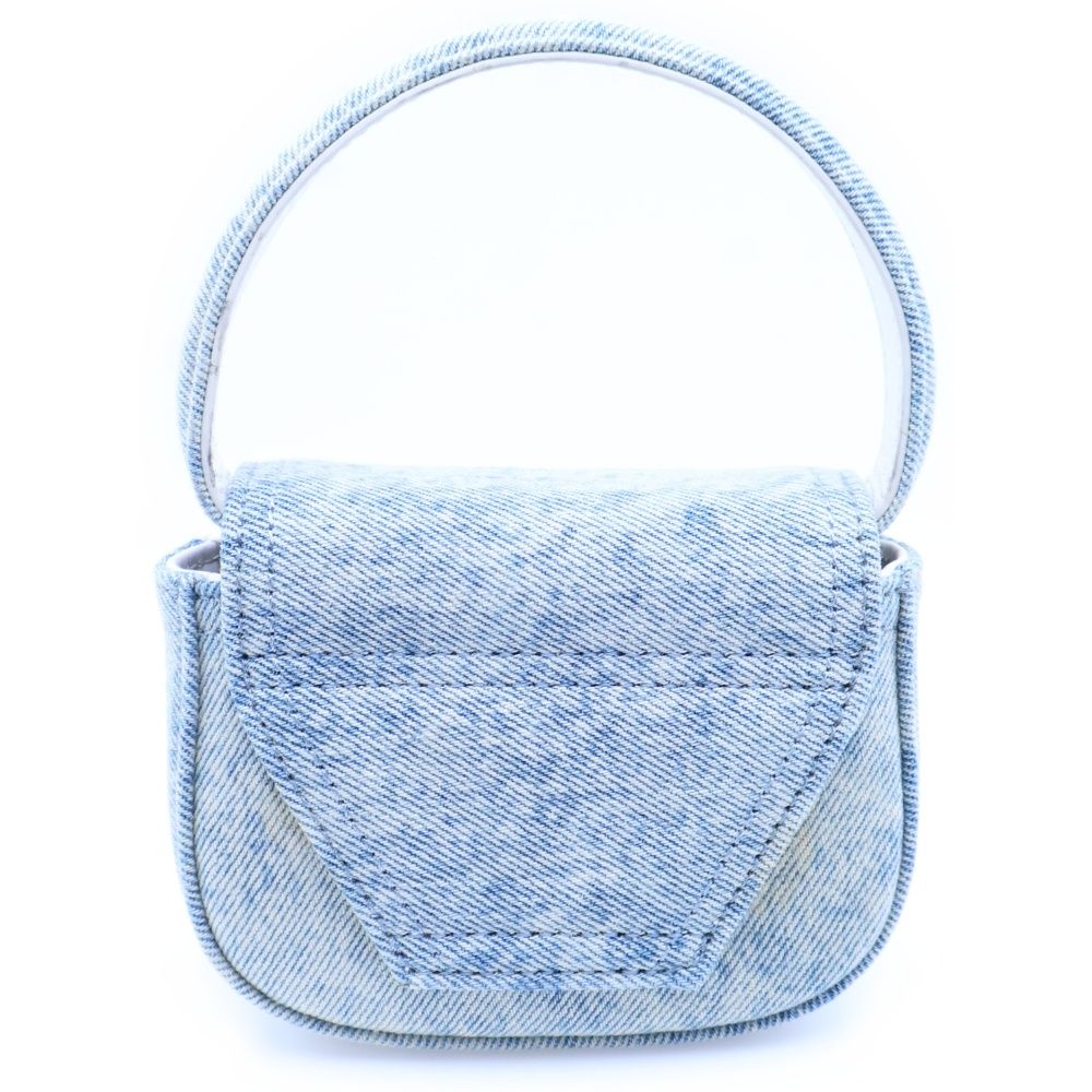 DIESEL ディーゼル 1DR ワンショルダー ハンドバッグ ロゴ デニム DIESEL (ディーゼル) Logo Denim Bag JP-1DR XS SHOULDER ロゴ