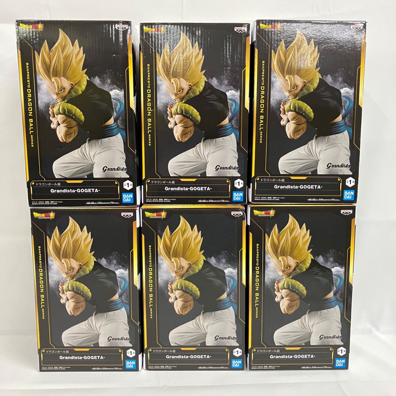 ドラゴンボール grandistaゴジータフィギュア 【 6個セット 】