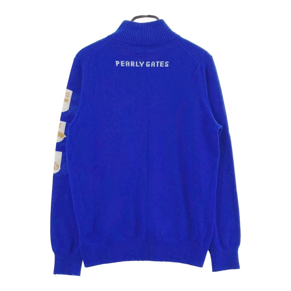 サイズ：5 PEARLY GATES パーリーゲイツ カシミヤ ニットジャケット