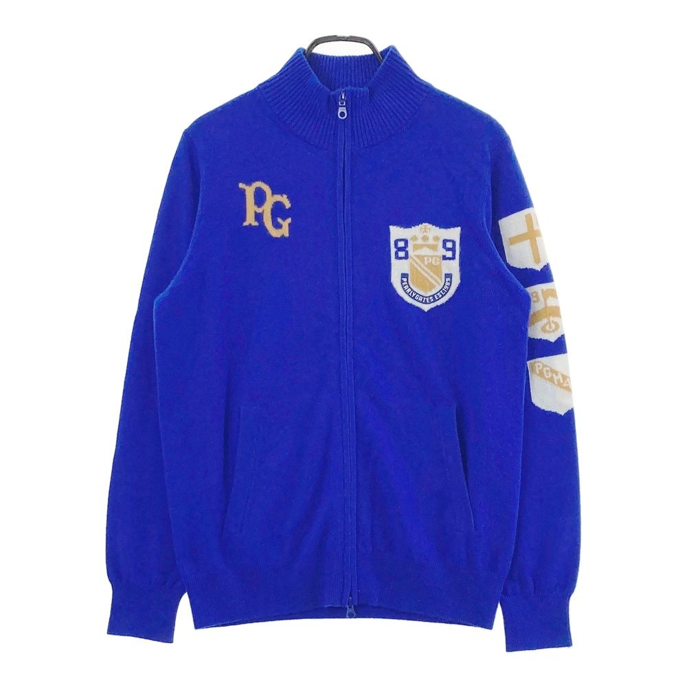 サイズ：5 PEARLY GATES パーリーゲイツ カシミヤ ニットジャケット