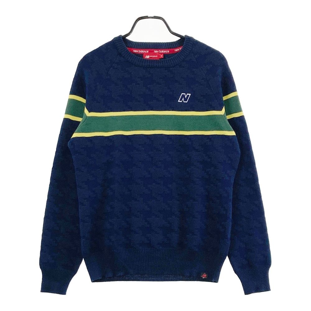 サイズ：5 NEW BALANCE GOLF ニューバランス ウール混 ニット セーター