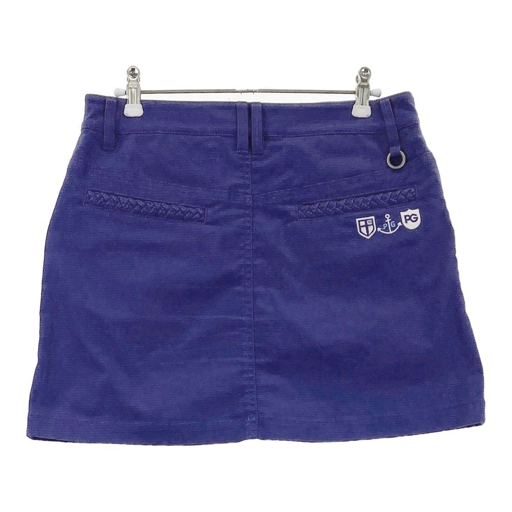 サイズ：1 PEARLY GATES パーリーゲイツ ストレッチ スカート ブルー系