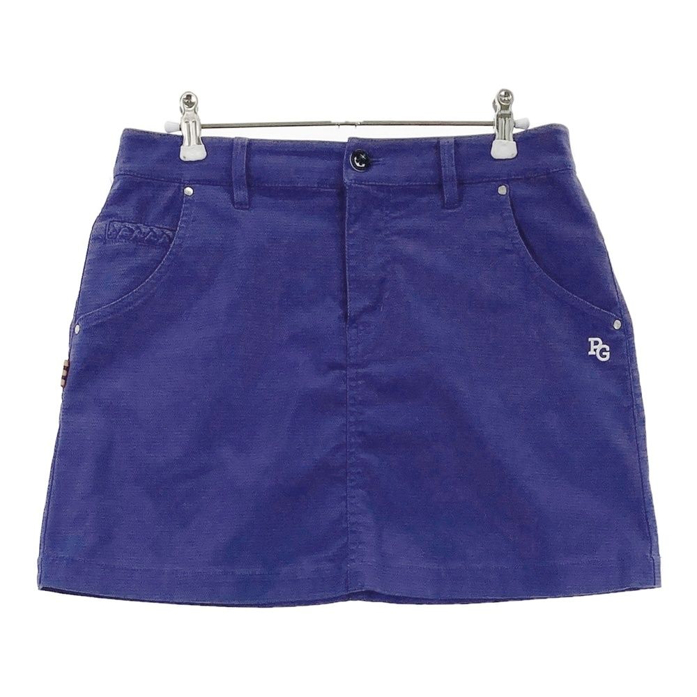 新品！PEARLY GATES 紫色 スカートサイズ00 サイズ：1 PEARLY GATES パーリーゲイツ ストレッチ スカート ブルー系