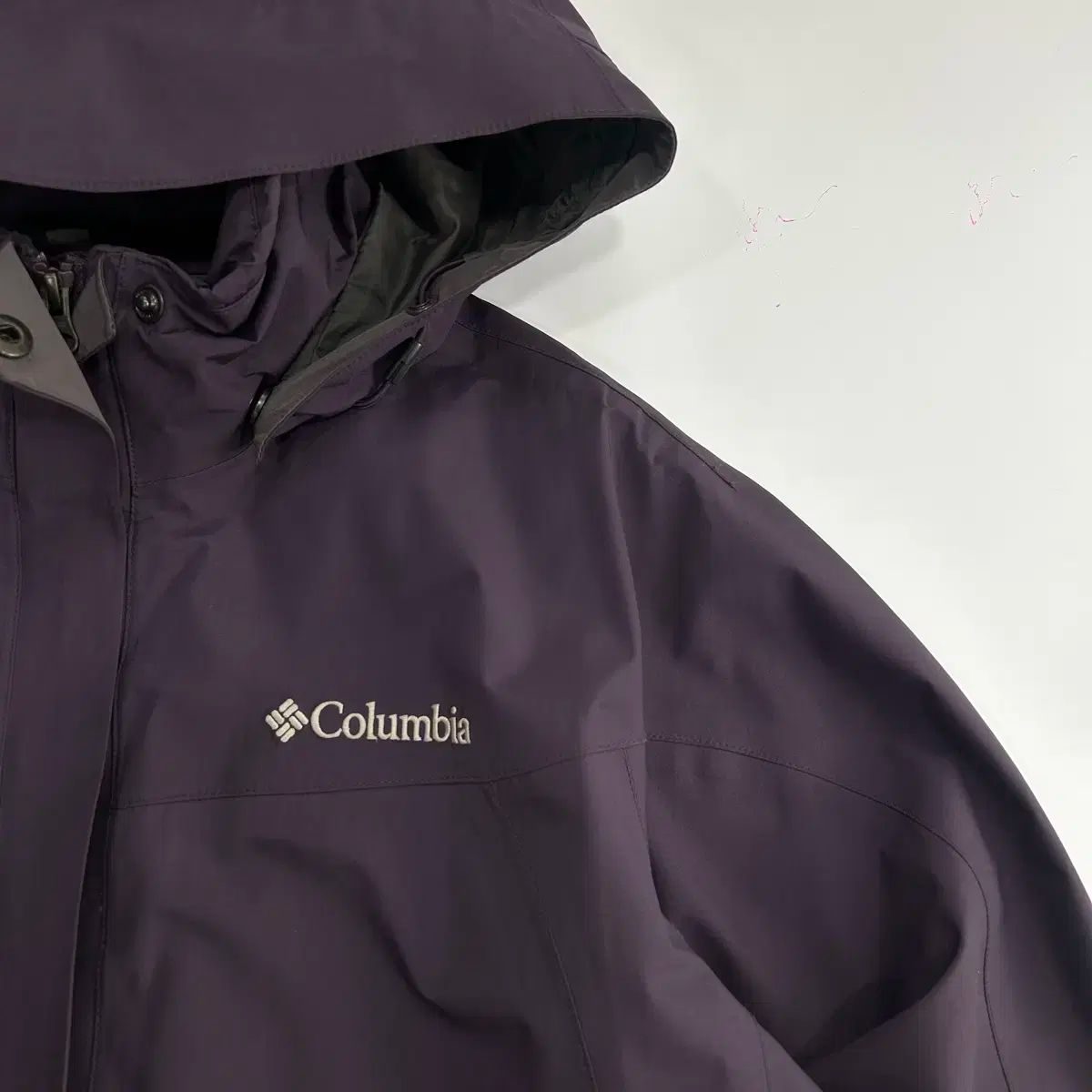Columbia コロンビア 2-way ダブルジッパー ディープパープル GORE-TEX ゴアテックス ウィンドブレーカー