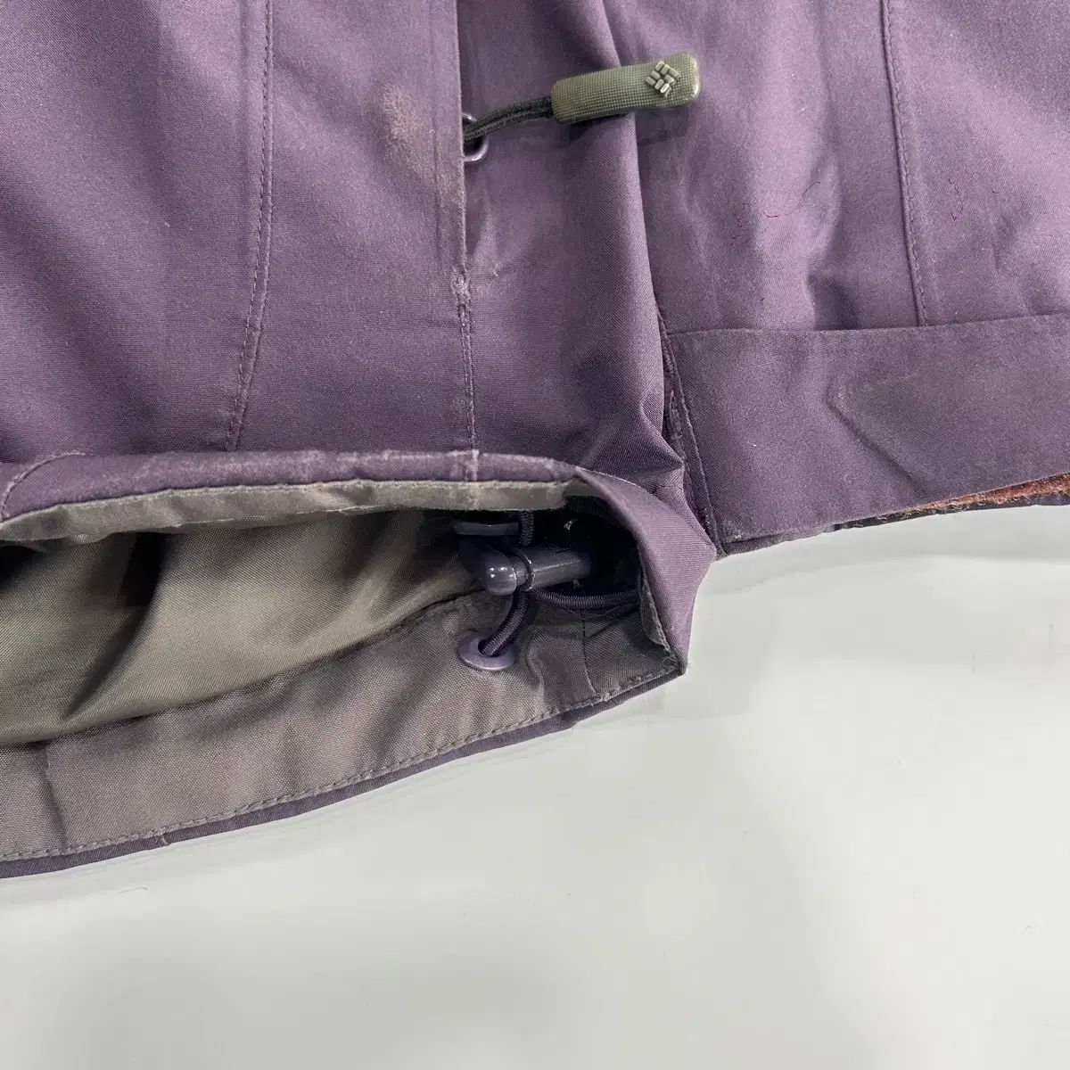 Columbia コロンビア 2-way ダブルジッパー ディープパープル GORE-TEX ゴアテックス ウィンドブレーカー