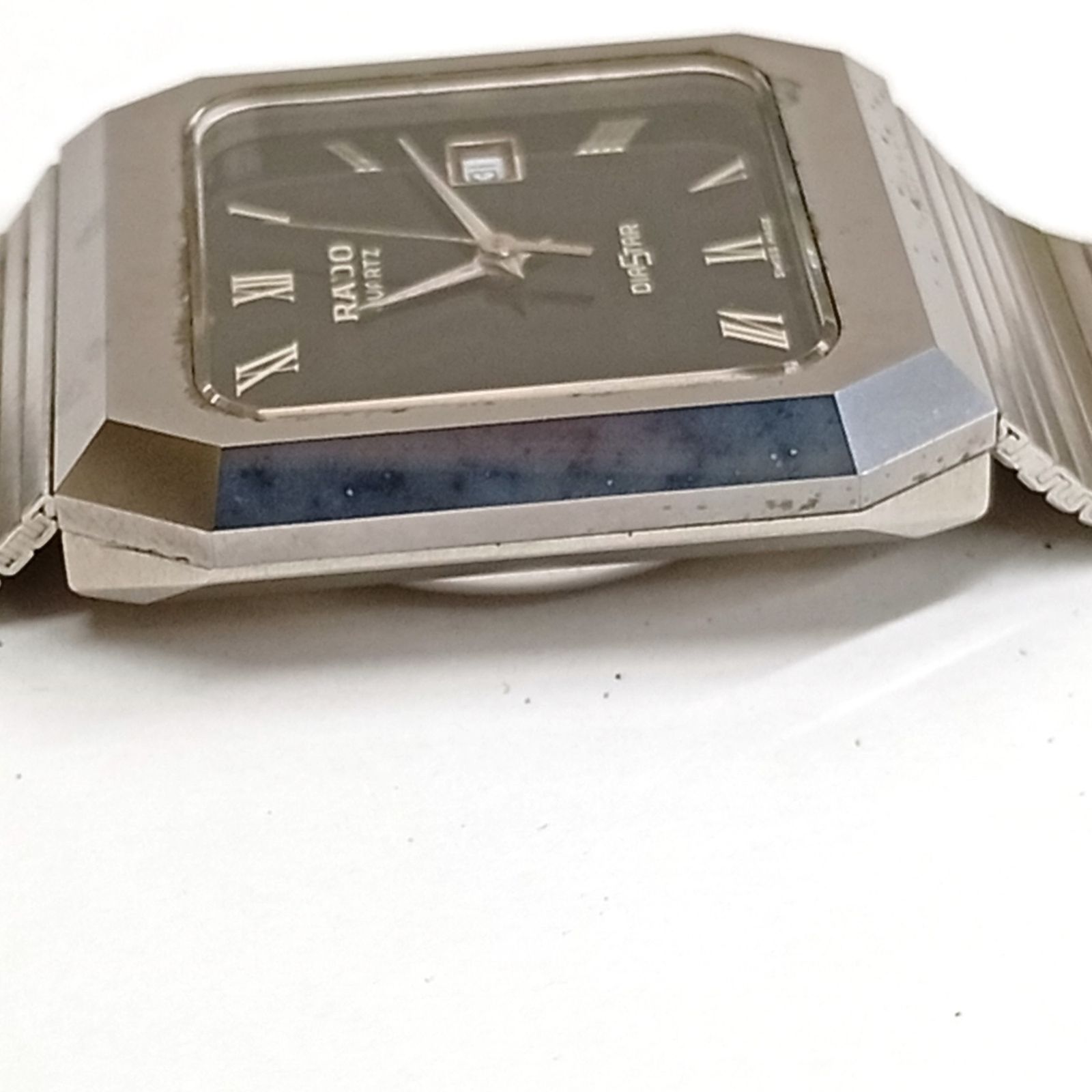 RADO ラドー 105.0116.3 ダイアスター DIASTAR デイト クォーツ 黒文字  