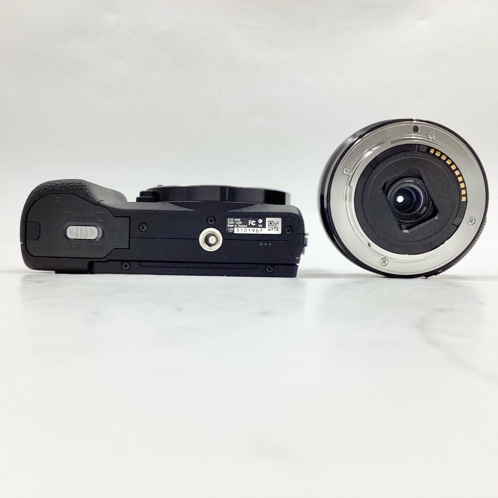 Sony α5100 ソニー ミラーレス 望遠、標準、単焦点 レンズ3本付 ソニー