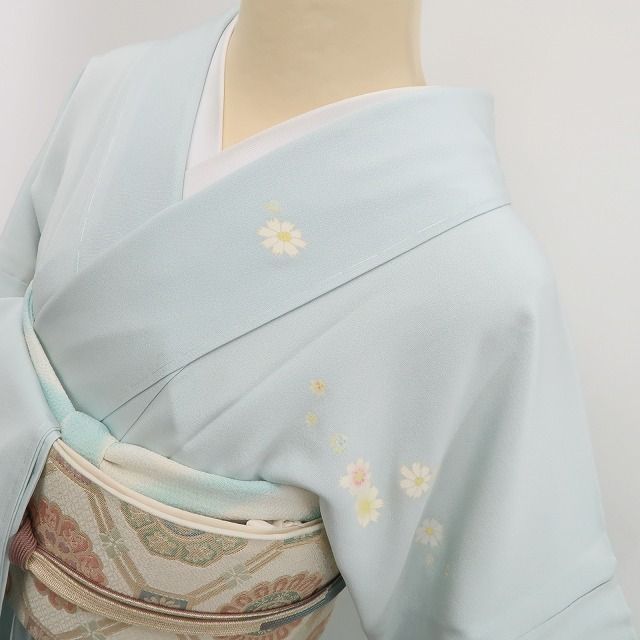 コスモスが届ける爽やかな秋風 訪問着