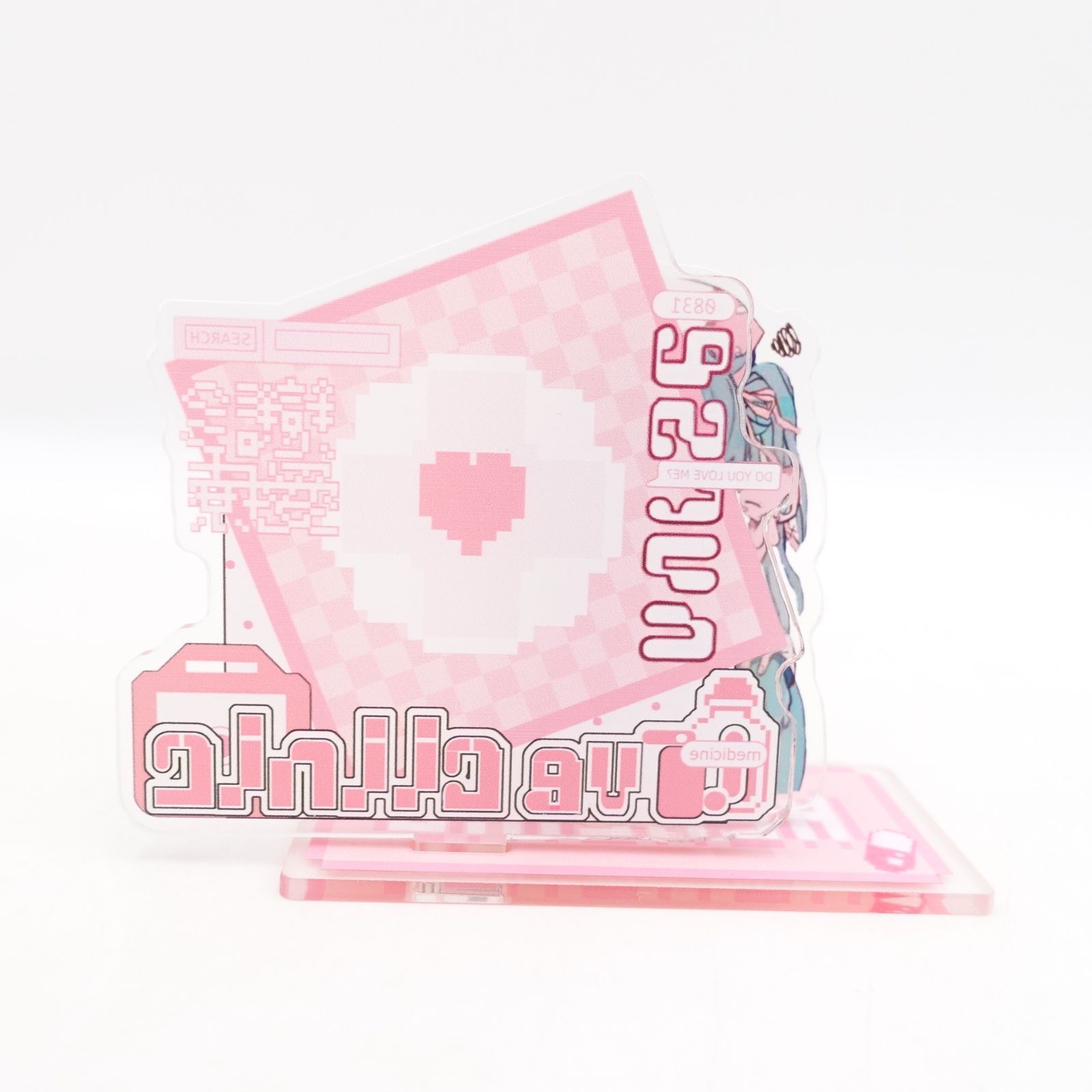 初音ミク アクリルスタンド 医療系 ピンク ナース 病院 ミク アクスタ