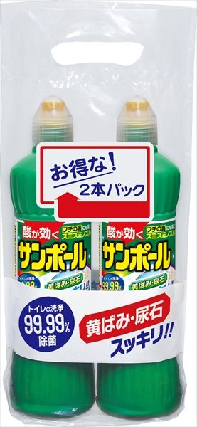 サンポールV 500ML 2本パック 8個セット まとめ売り