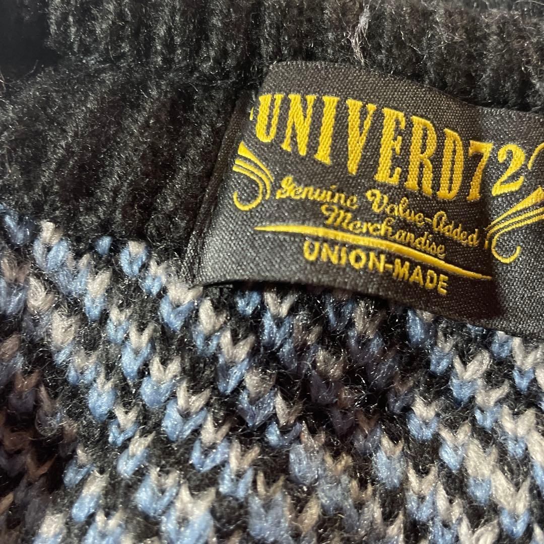 新品 25年秋冬 UNIVERD72 カートコバーン モヘアタッチ