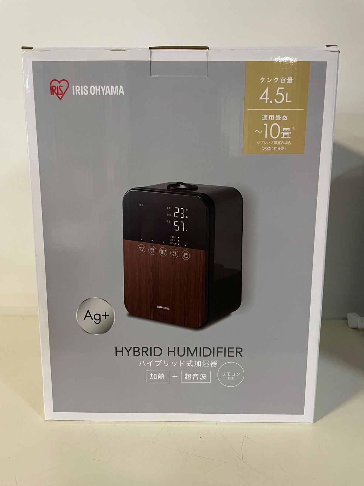 名）IRIS OHYAMA ハイブリッド式加湿器 HDK-35 - メルカリ