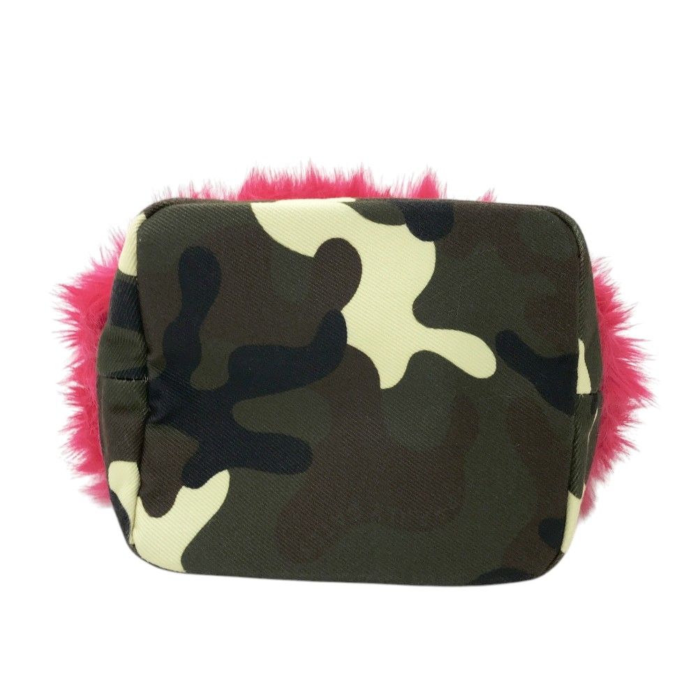 PEARLY GATES パーリーゲイツ ファー カートバッグ カモフラ柄 カーキ