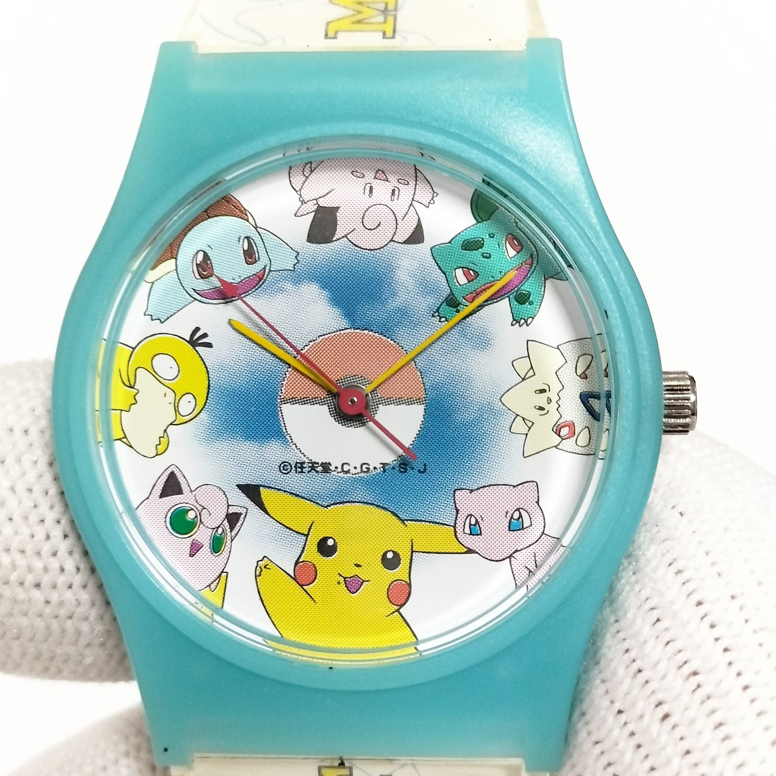 ANA × ポケモンコラボ 初代キャラクター クォーツ腕時計（ピカチュウ