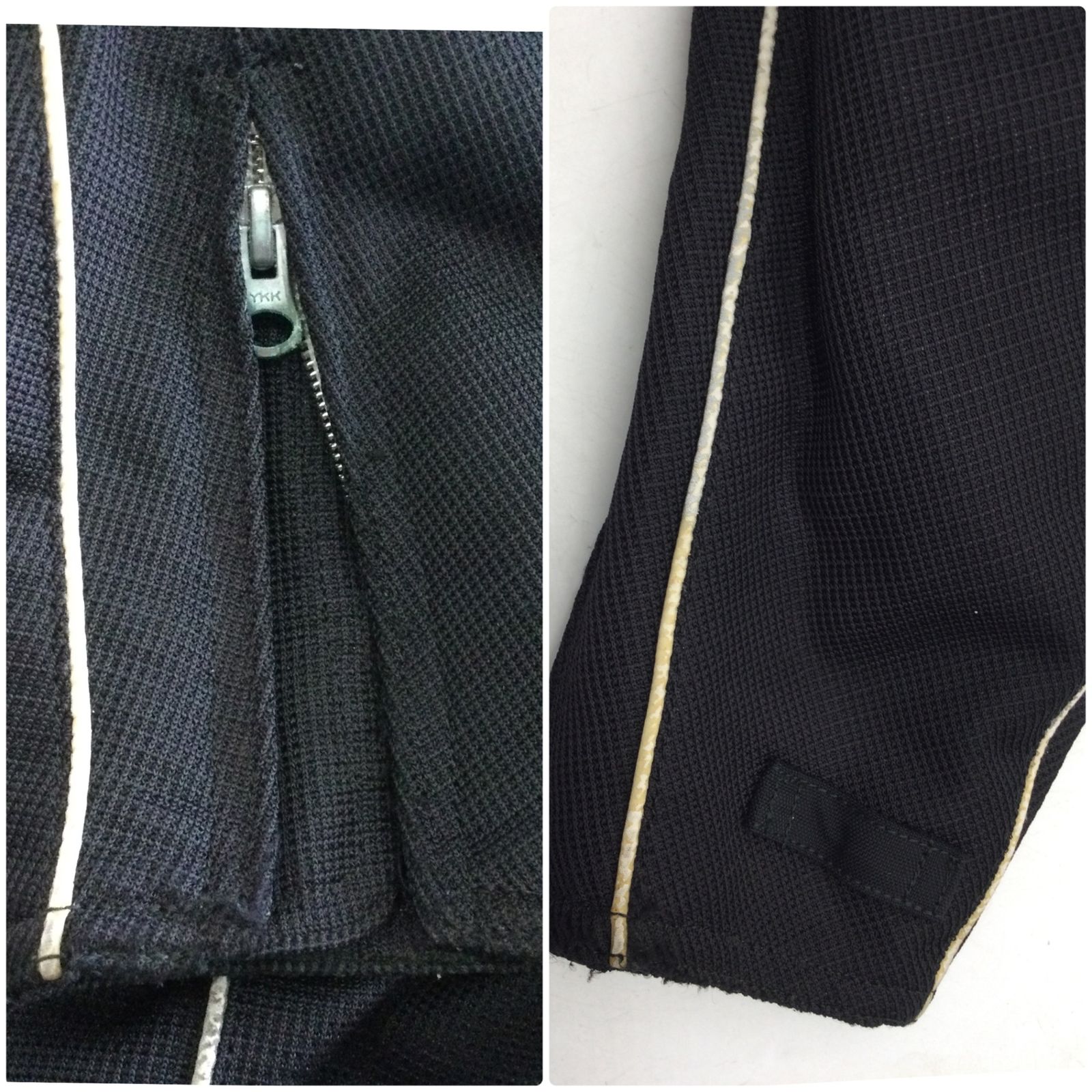 10408 KUSHITANI クシタニ メッシュジャケット K-20641-2005 Mサイズ ブラック系 ポリエステル バイクウェア ライディングジャケット