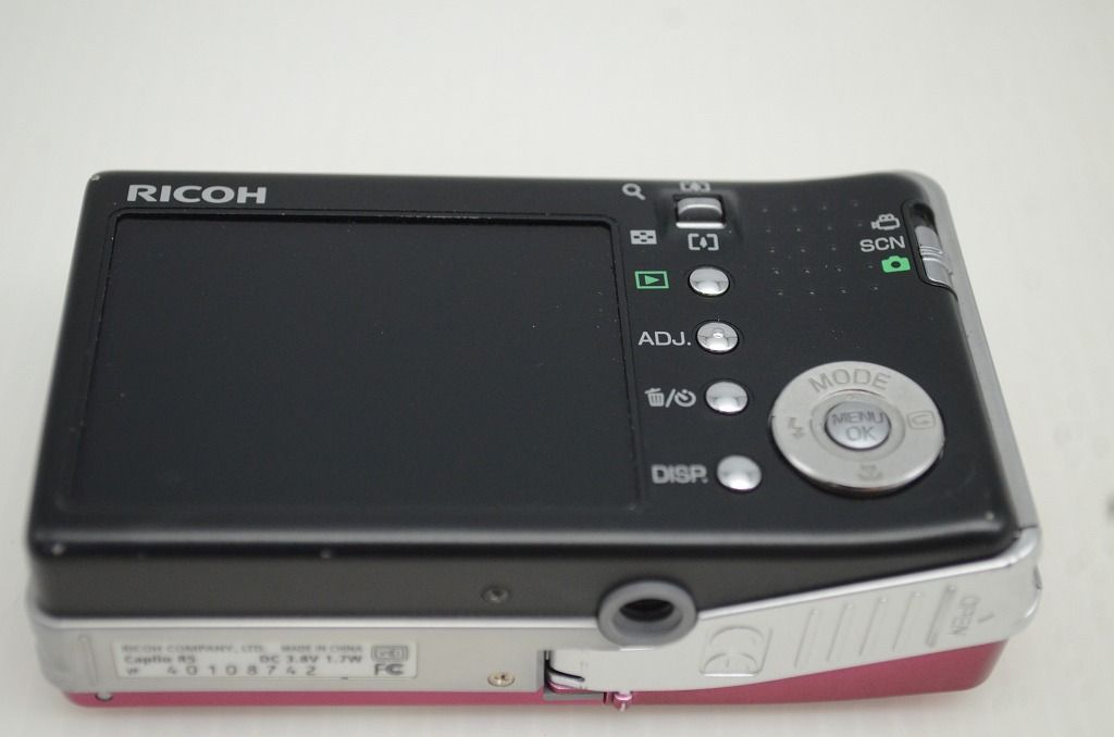 Caplio R5 RICOH リコー ピンク コンデジ 動作未確認 現状品 動作確認