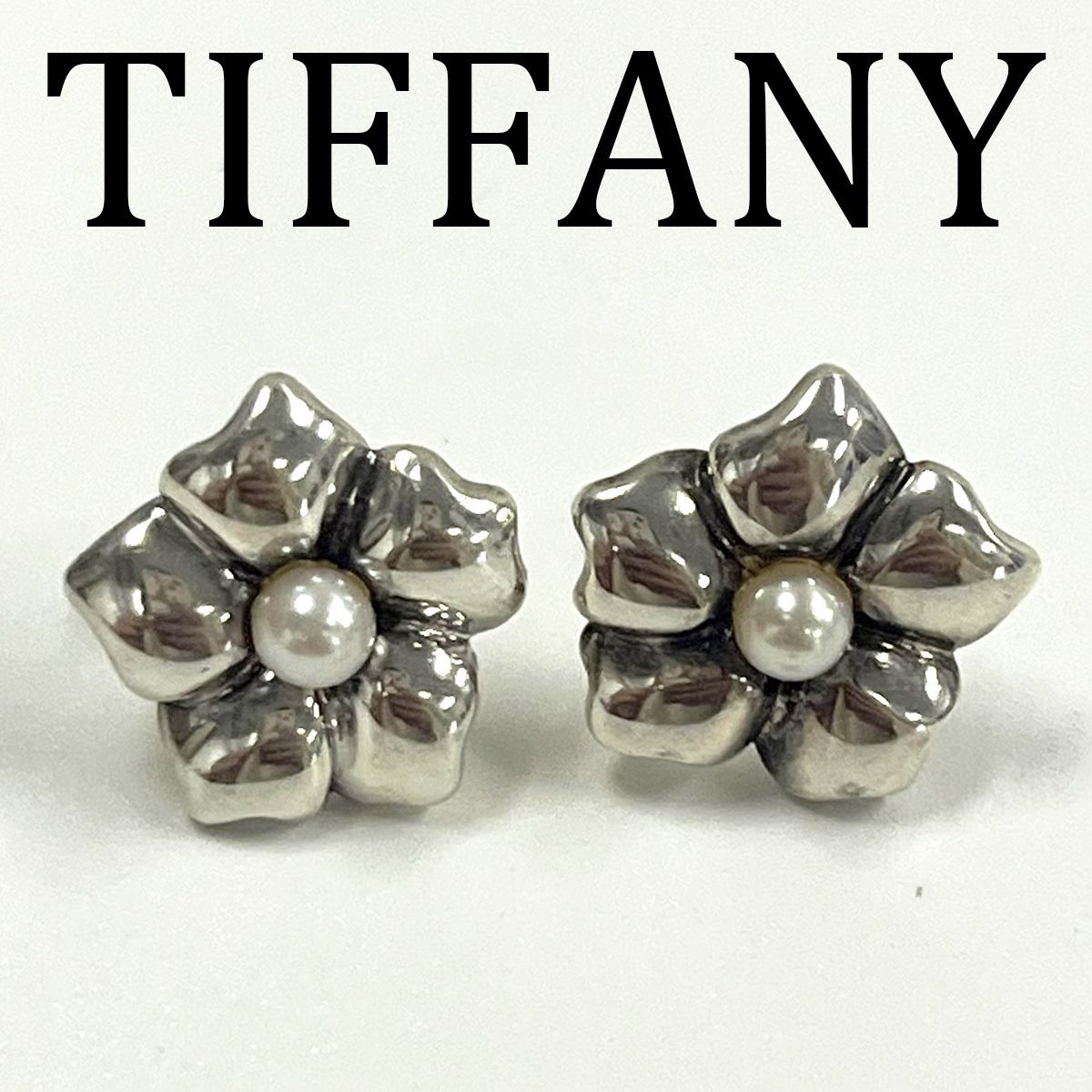 オールド ティファニー フープピアス シルバー アーカイブ 片耳 y2k