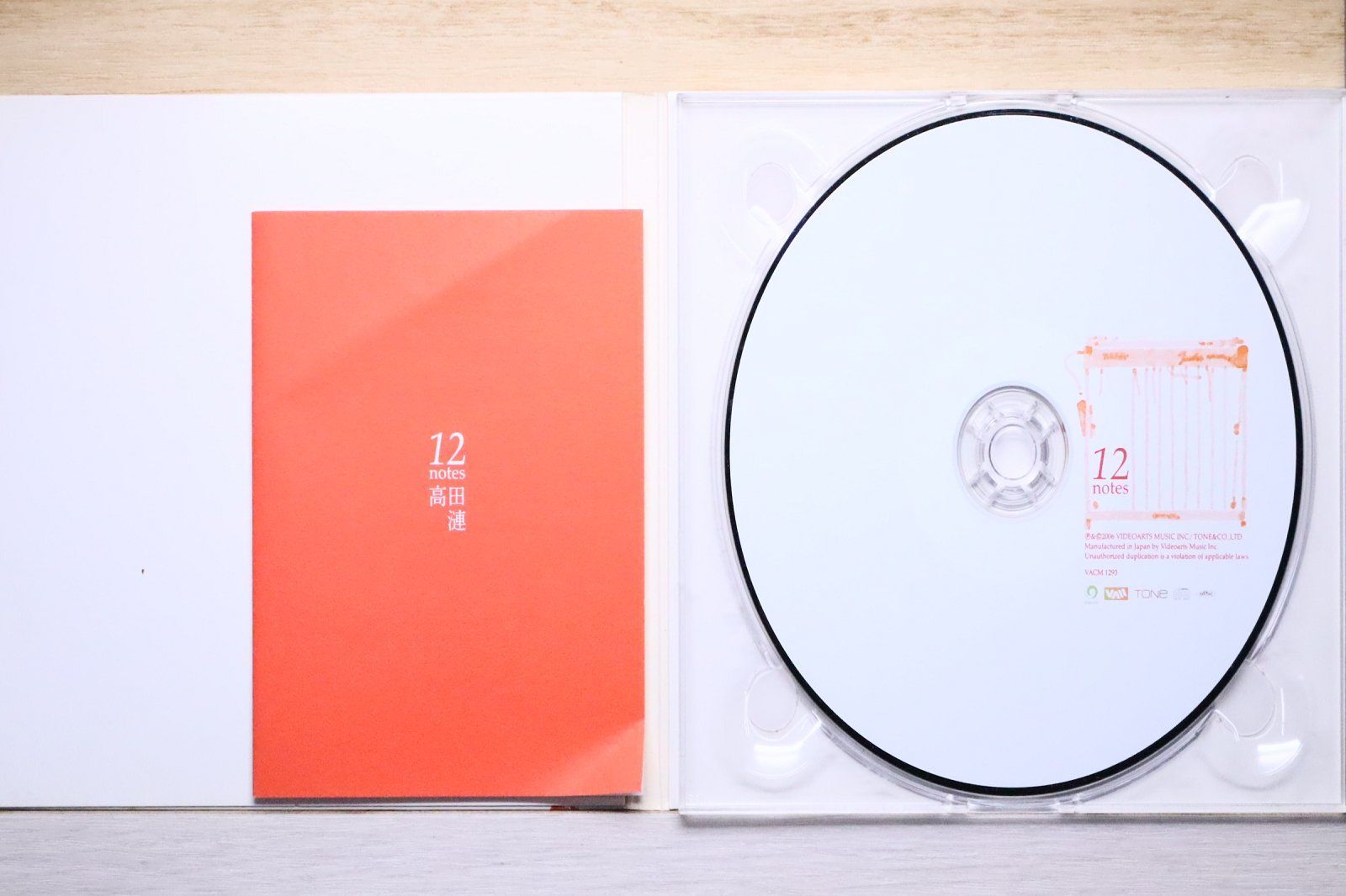 国内盤CD☆高田漣/□ 12notes 【VACM1293/4988112415744】U50920