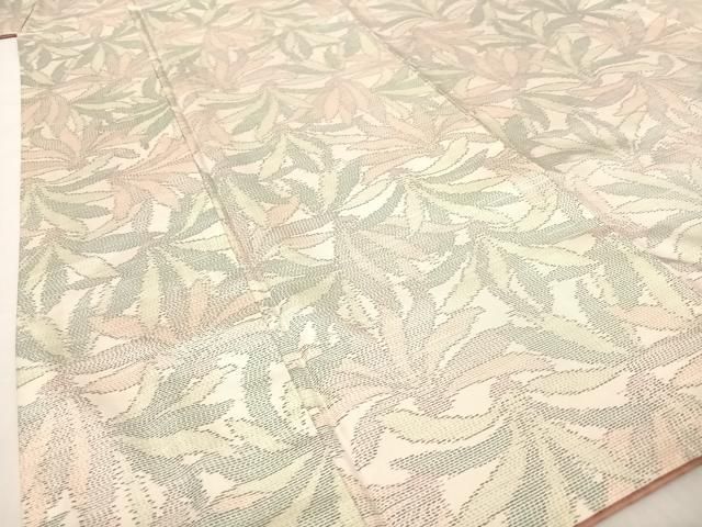 平和屋着物●本場大島紬　白大島　舞葉文　正絹　逸品　AABC0200zg 平和屋着物○本場大島紬 白大島 舞葉文 正絹 逸品 AABC0200zg - メルカリ