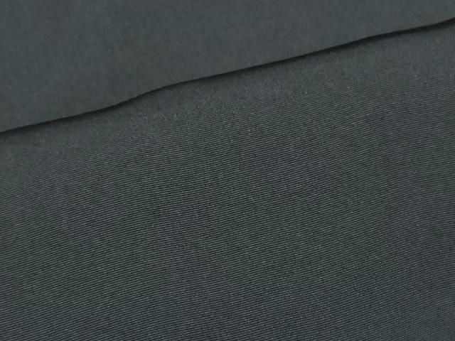 平和屋着物○男性 黒紋付 羽織セット 遠山文 正絹 逸品 未使用